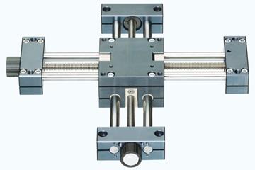 drylin® SHT linear module XY-table pretension
