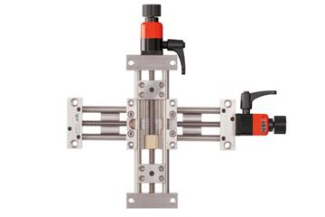 drylin® SLW linear module XY-table stainless steel design