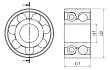 BB-6000-B180-10-GL-D technical drawing