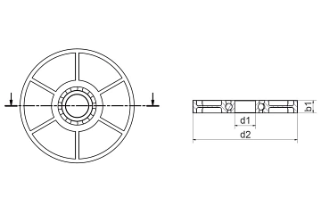 BB-6004SW100-B180-10-GL technical drawing