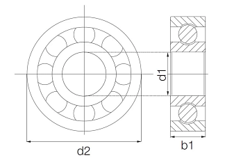 BB-6000-B180-10-ES technical drawing