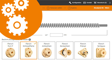 Online configurator